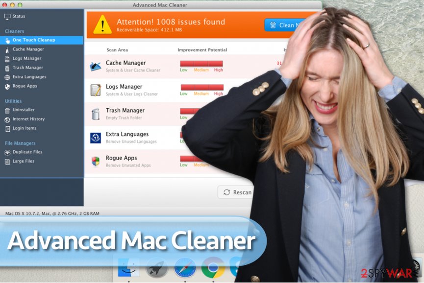 advanced mac cleaner flash update